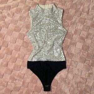 Seven for all Mankind sequin bodysuit - Holiday bodysuit